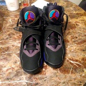 Jordan Bordeaux 7's & Aqua 8's